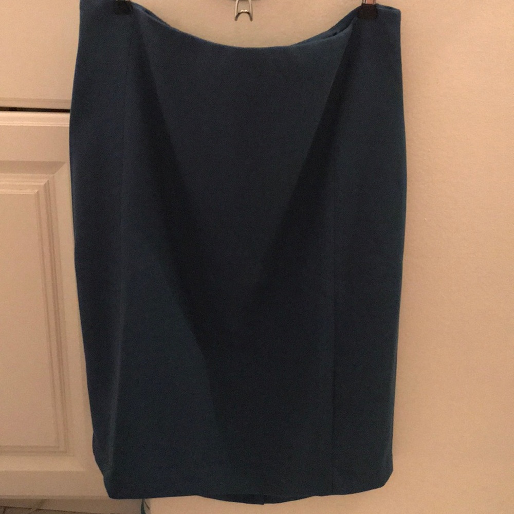 NWT WHBM Snake Blue Suit *Skirt* Size 12